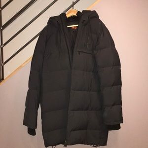 Y-3 quilted down jacket from for men - Black